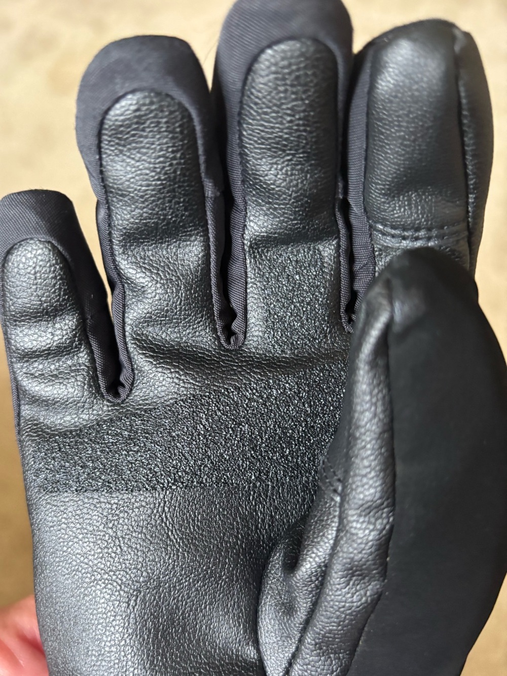 The North Face White and Black Women's Snow Gloves - Picture 8 of 8